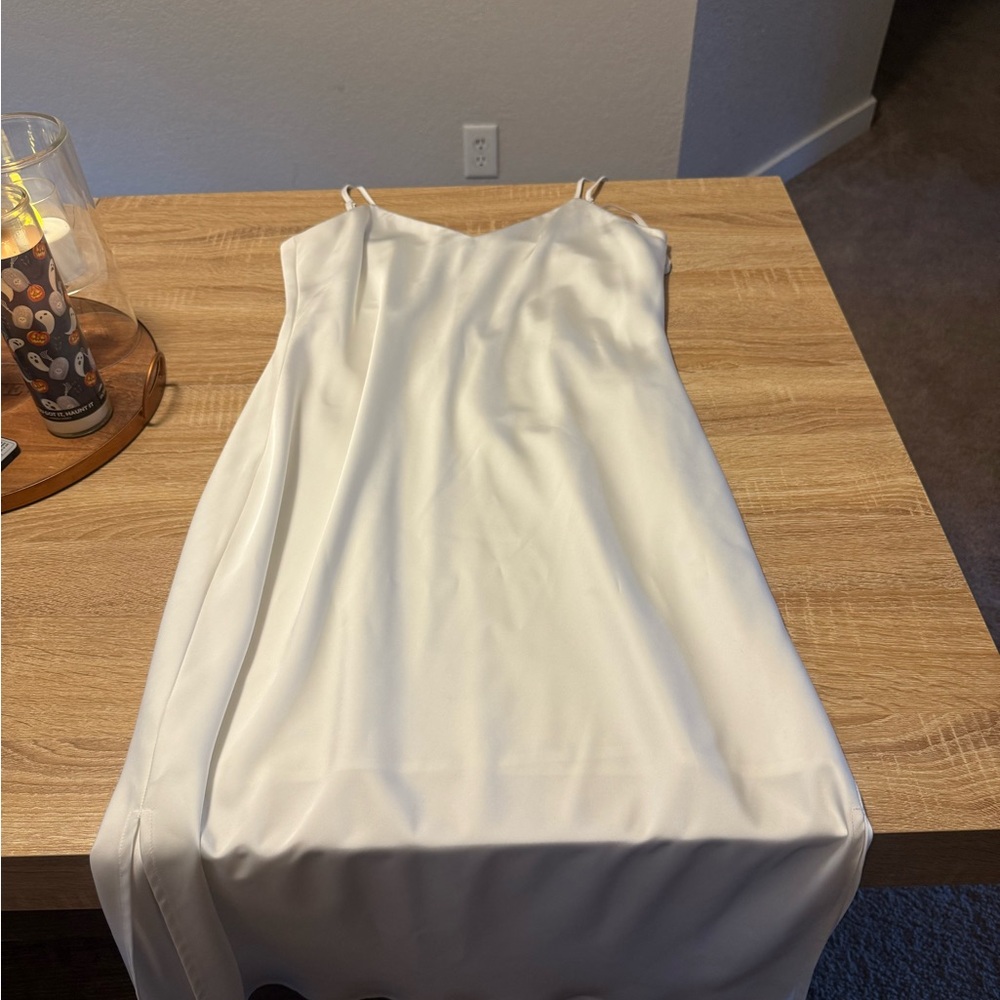 Gianni Bini Strap white dress